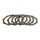 Clutch series plates disc kit for Honda CB CMX VT 250 CR 125 CRF150