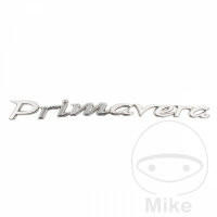 Lettering PRIMAVERA chrome original spare part for Vespa...