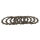 Clutch series plates disc kit for Honda CR 125 Husqvarna CR SM SMS WR WRE 125