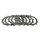 Frizione disco dischi set per Yamaha DT 250 400 XS 250 400 750 YZ 465