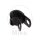 Brake hose holder 6 mm aluminium black for Aprilia Benelli BMW Cagiva Ducati Honda Kawasaki KTM MV Augusta