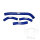 Kühlerschlauch Kühlwasser Schlauch Satz blau für Honda CRF 250 R # 2010-2013