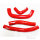 Radiator hose set red for Honda CRF 450 R # 2016-2017