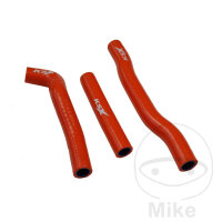 Radiator hose set orange for Husqvarna TC 125 KTM SX 125...