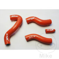 Radiator hose set orange for KTM EXC 450 ie # 2012-2015