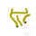 Radiator hose set yellow for Suzuki RM-Z 250 # 2013-2017