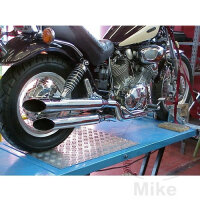 Exhaust system silencer K02 Silvertail for Yamaha XV 750...