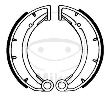 Bremsbacken ohne Feder für MZ/MUZ TS ETZ Silver Star 125 150 500 73-97