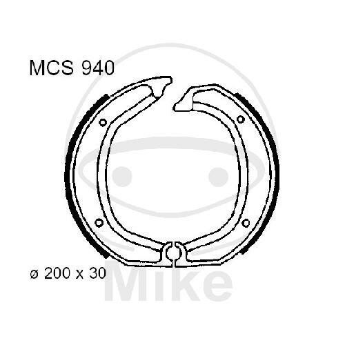 Mâchoires de frein sans ressort pour BMW R 45 50 60 65 75 80 90 100