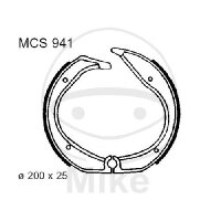 Brake shoes without spring for BMW K 75 R 45 65 80 100