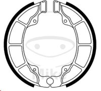 Zapatas de freno sin muelle para Suzuki UC 125 Epicuro 99-02