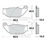 TRW brake pads standard MCB867