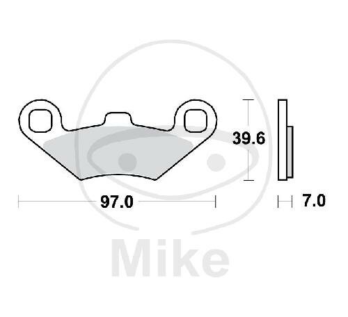 TRW-Lucas EC Scooter Pad