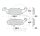 TRW Bremsklotz Satz Sinter hinten MCB870SH