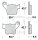 TRW Brake pad set Sinter RSI MCB730RSI