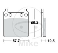 Pastiglie freno TRW Standard MCB63