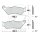 TRW Brake pad set sinter front MCB671SV
