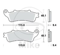 TRW Plaquettes de frein standard MCB693