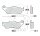 TRW Brake pad set sinter rear MCB707SH