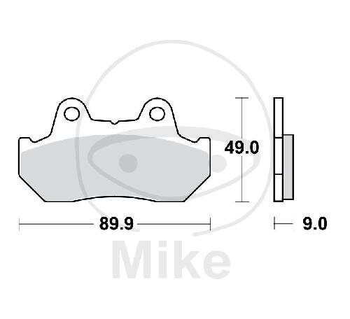 TRW brake pads standard MCB544