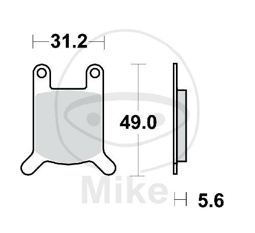 TRW Bremsklötze Standard MCB508