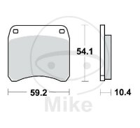 Pastiglie freno TRW Standard MCB99