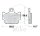 TRW Plaquettes de frein standard MCB524