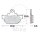 Brake pad set front for Suzuki DR 600 # 1985-1989