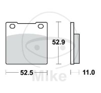 TRW Plaquettes de frein standard MCB55