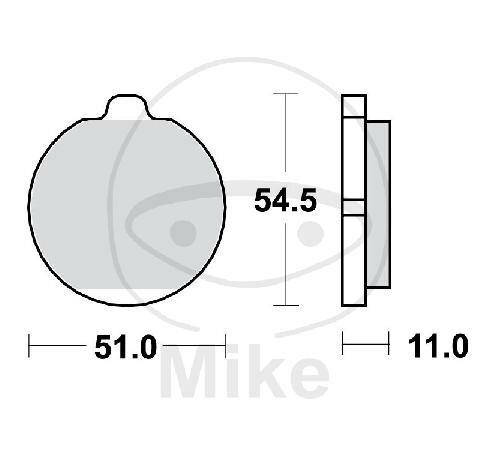 Pastiglie freno TRW Standard MCB505