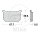 TRW brake pads standard MCB516