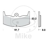 TRW brake pads standard MCB526
