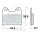 TRW brake pads standard MCB725