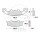 TRW Brake pad set sinter rear MCB569SH