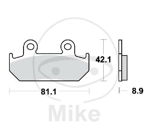 Pastiglie freno TRW Standard MCB562