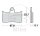 TRW brake pads standard MCB593