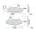 Brake pad set front for Suzuki DR 650 750 800
