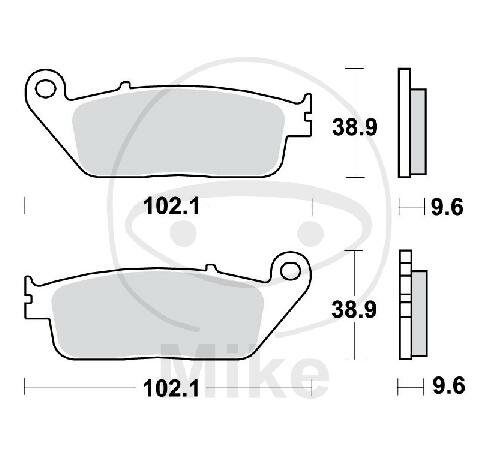 TRW Bremsklötze Standard MCB599