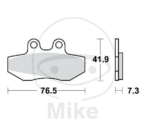 TRW brake pads standard MCB629