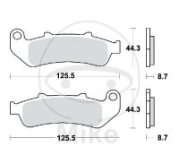 TRW brake pads standard MCB658
