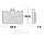 TRW Plaquettes de frein standard MCB643