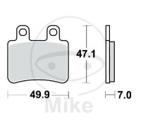 Brake pad Scooter for Beta Derbi Italjet Peugeot Rieju...