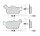 TRW Brake pad set Sinter SI MCB575SI