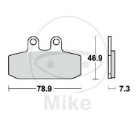 TRW-Lucas EC Scooter Pad MCB557SRM