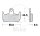 TRW Plaquettes de frein standard MCB686