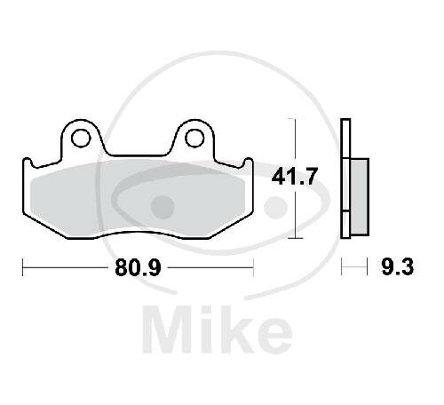 TRW-Lucas EC Scooter Pad MCB685SRM