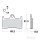 Brake pad sinter set front for Yamaha
