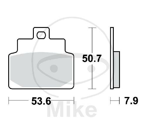 TRW-Lucas EC Scooter Pad MCB709SRM