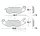 Brake pad for AJS CR3 125 Honda ANF CBF CBR MSX Z 125 Rieju NKD 50 125 RS-2 125