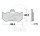 TRW Brake pad set sinter rear MCB797SH